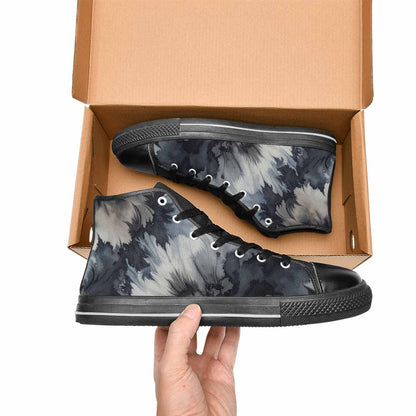 MEN'S Tie Dye - High Top Canvas Surreal Shoes