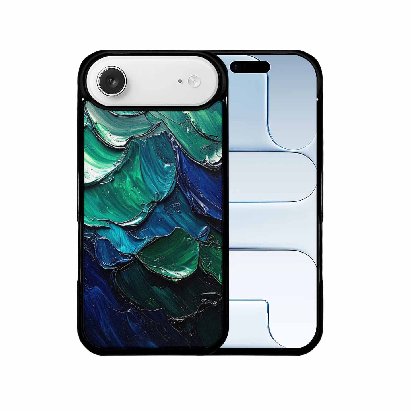 iPhone 17 Air Case — Seamless Tileable Pattern Of Overlapping Tie, Custom Made Phone Cover