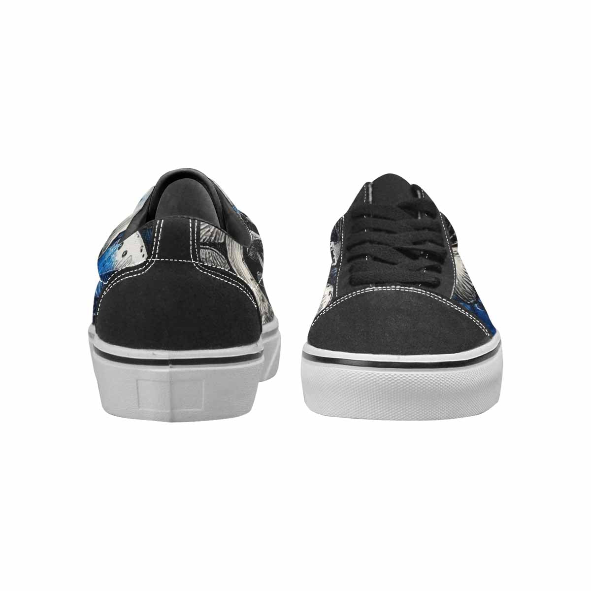 WOMEN'S Mushrooms (general) Lace-Up Canvas Cottagecore Custom Sneakers
