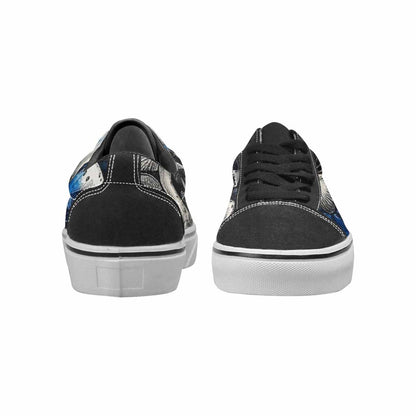 WOMEN'S Mushrooms (general) Lace-Up Canvas Cottagecore Custom Sneakers