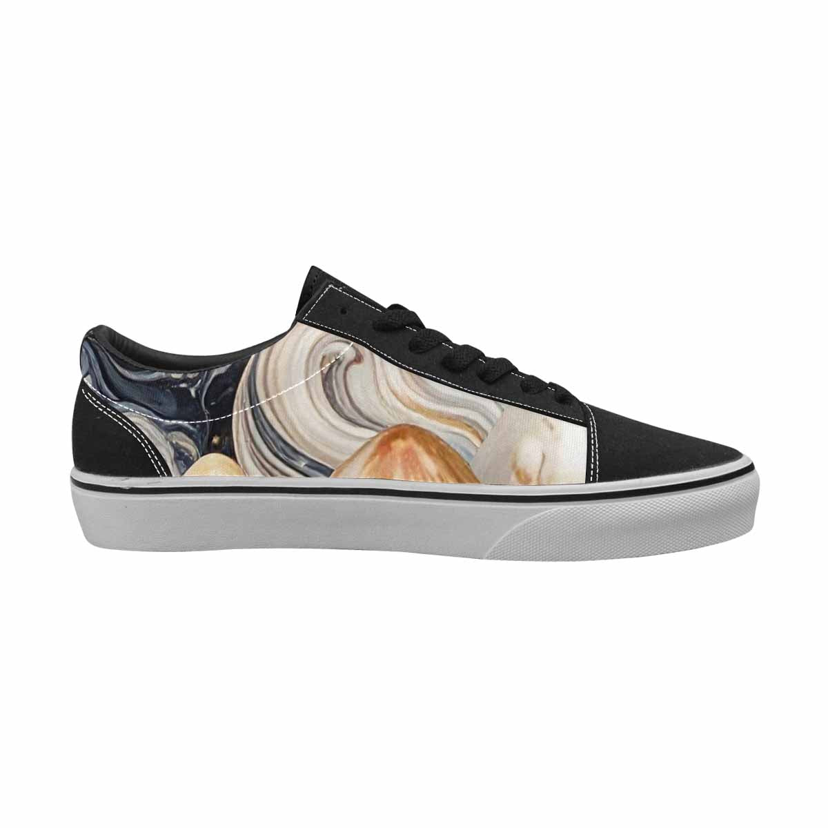 WOMEN'S Mushrooms Lace-Up Canvas Aesthetic Custom Shoes