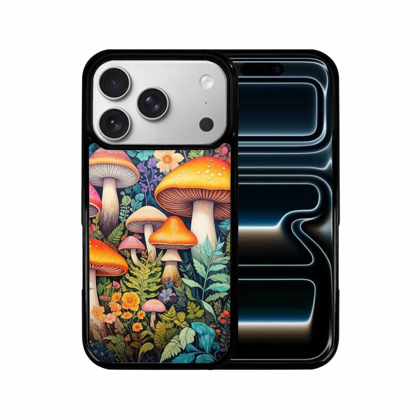 iPhone 17 Pro Case — Mushrooms Botanicalmushrooms P Eb7 Floral, Custom Designed Case Cover