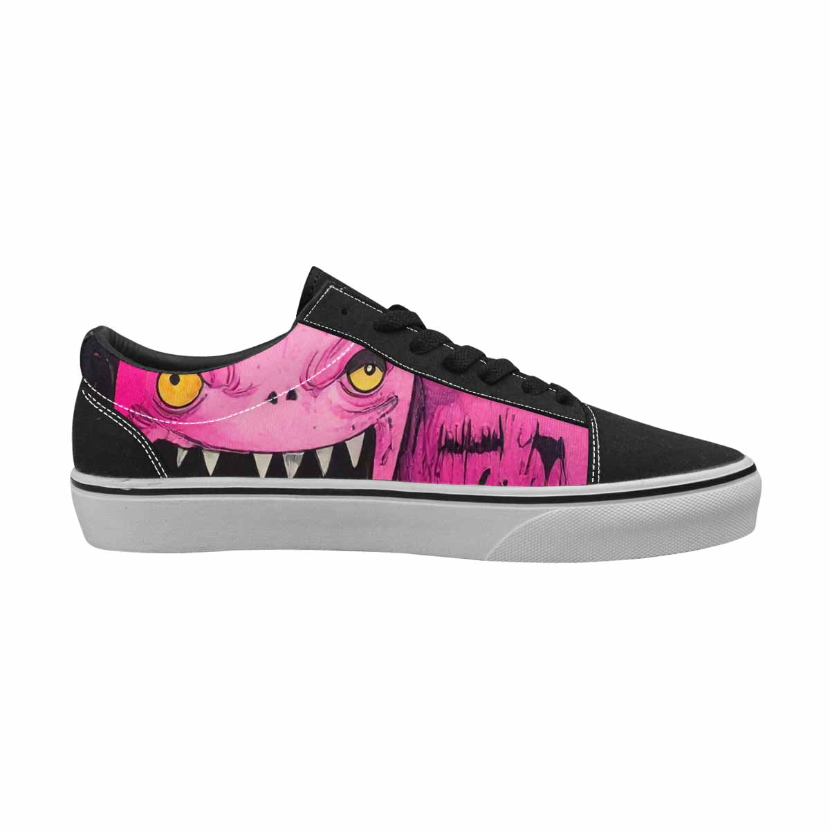 WOMEN'S Monsters (general) Lace-Up Canvas Surreal Shoes