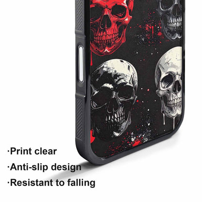 iPhone 17 Air Case — Skull Dark Art Gothic Print Gothic, Custom Phone Case