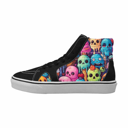 MEN'S Ice Cream Monsters  High Top Canvas Y2K Shoes