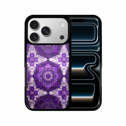 iPhone 17 Pro Case — Small Mandala Pattern Randomly Varying Floral, Custom Printed Phone Case