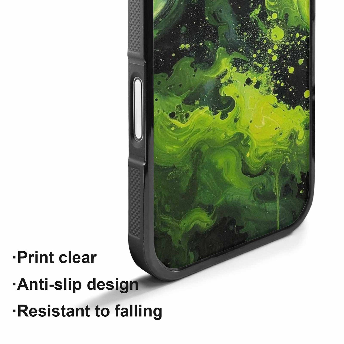 iPhone 17 Case — Seamless Repeating Pattern Of Galaxy Space, Custom Art Phone Cover