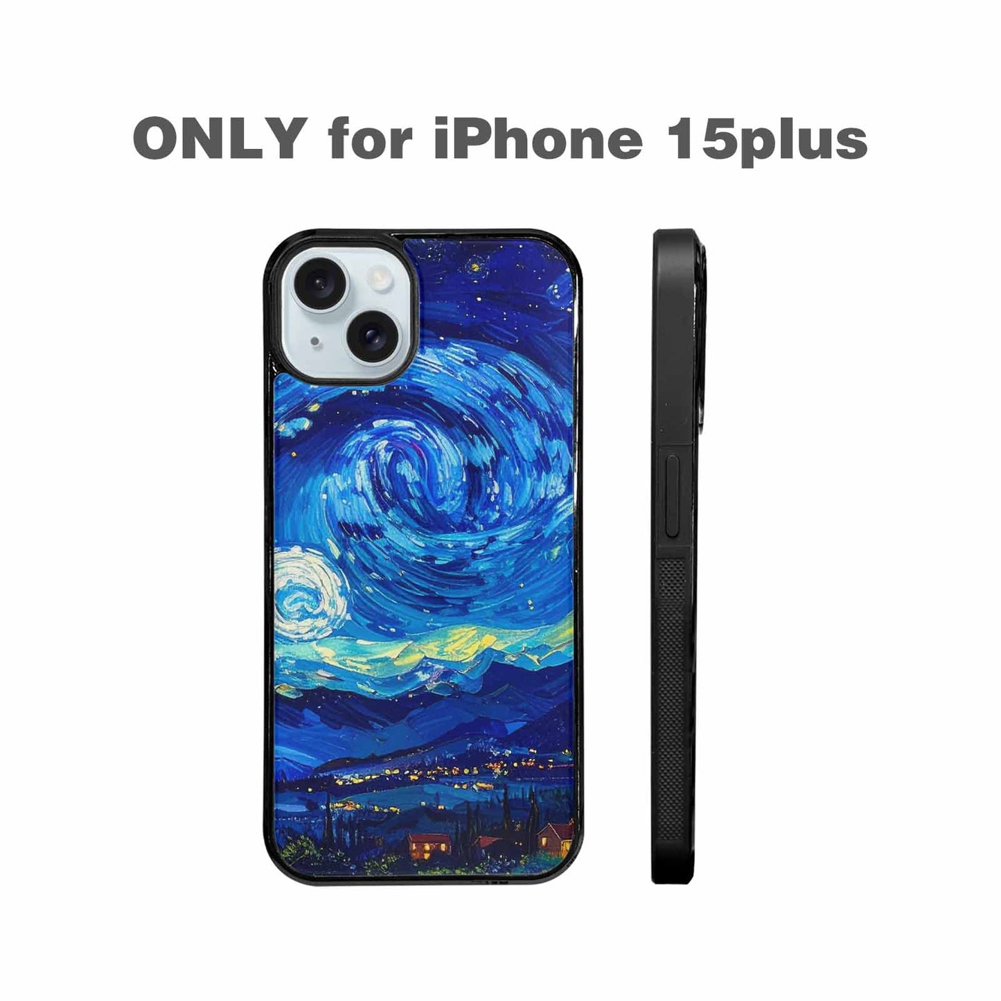 iPhone 15 Plus Case — Starry, Custom Art Phone Cover