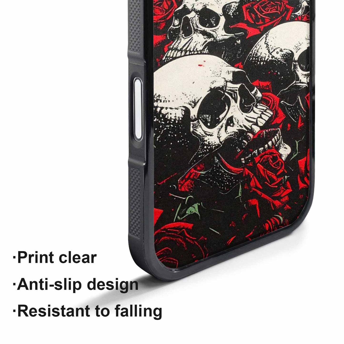 iPhone 17 Air Case — Skull Dark Art Gothic Print Gothic, Personalized Phone Case