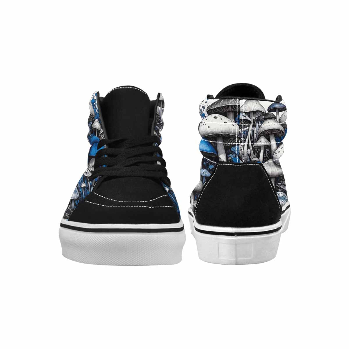 MEN'S Mushrooms (general) High Top Canvas Neon Fantasy Custom Shoes