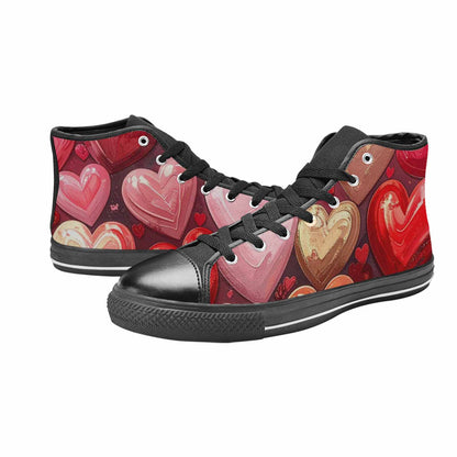 MEN'S No Words Or High Top Canvas Dark Academia Sneakers