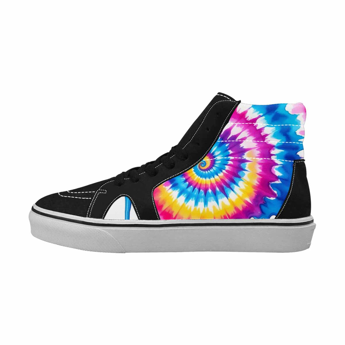 WOMEN'S Tie Dye Drip High Top Canvas Dreamcore Shoes