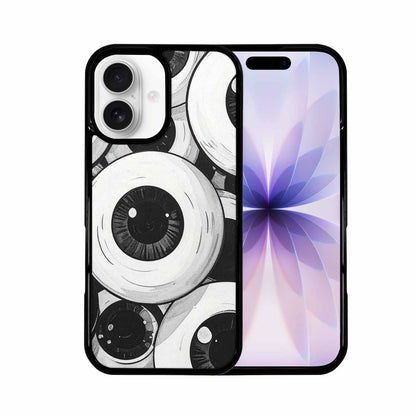 iPhone 17 Case — Googly Cartoon Eyeballs Cartoon Cute, Original Design Phone Case