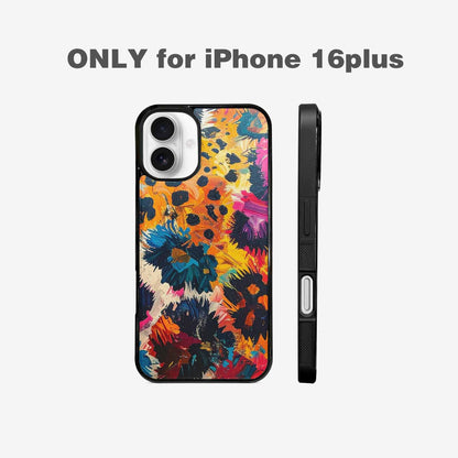 iPhone 16 Plus Case — Full Color Vibrant Animal Print Animal, Custom Made Phone Cover