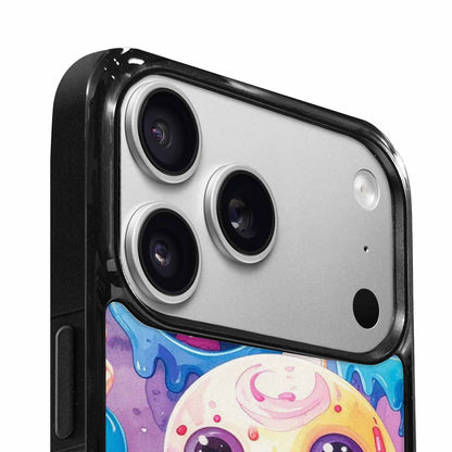 iPhone 17 Pro Case — Melting Icecream Cone Monster Original Art, Custom Designed Case Cover