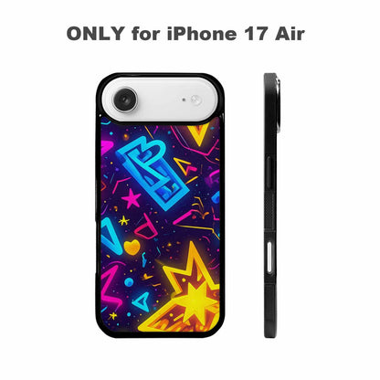 iPhone 17 Air Case — Retro Motif Retro Motifs Bjt Retro, Custom Printed Phone Case