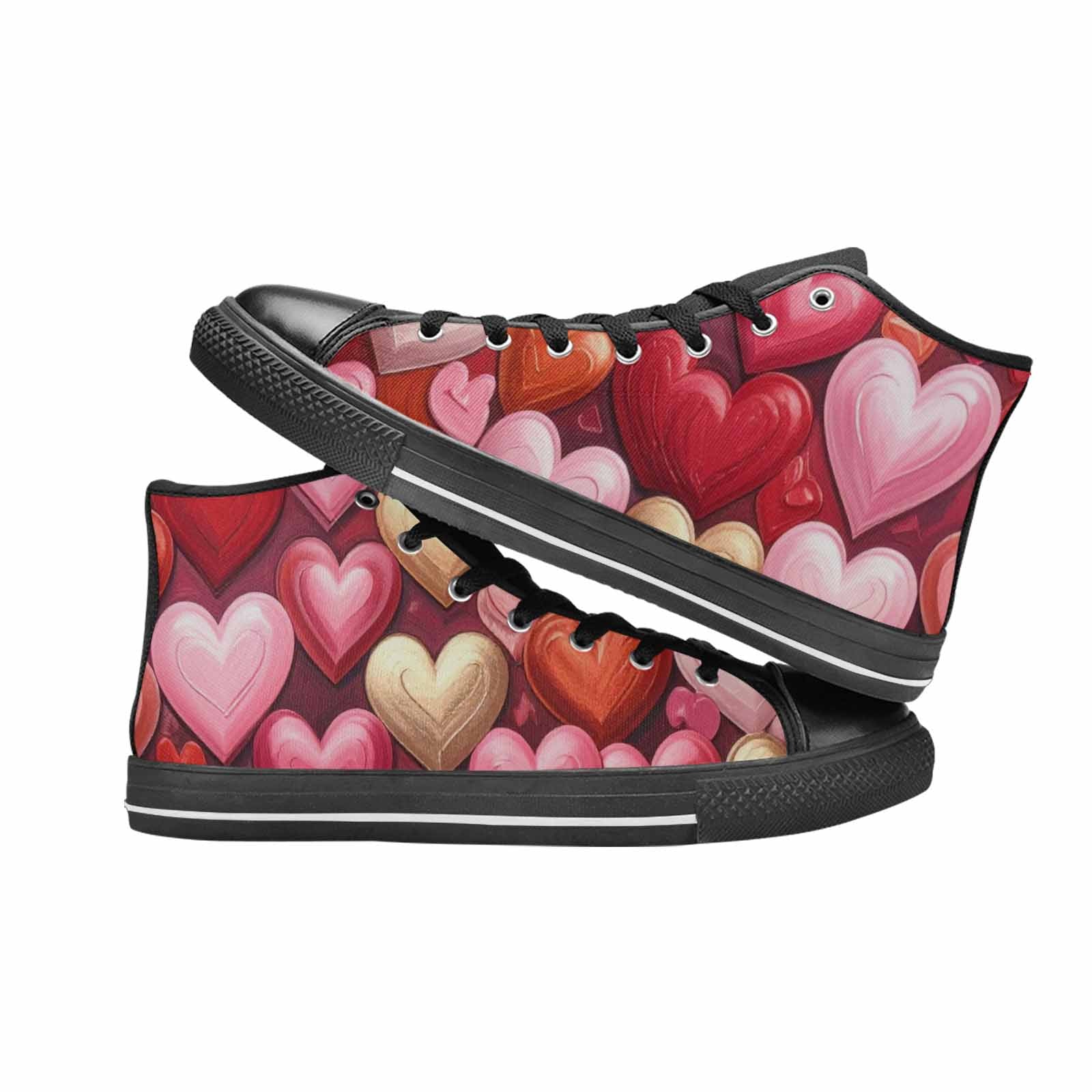 WOMEN'S No Words Or High Top Canvas Aesthetic Shoes