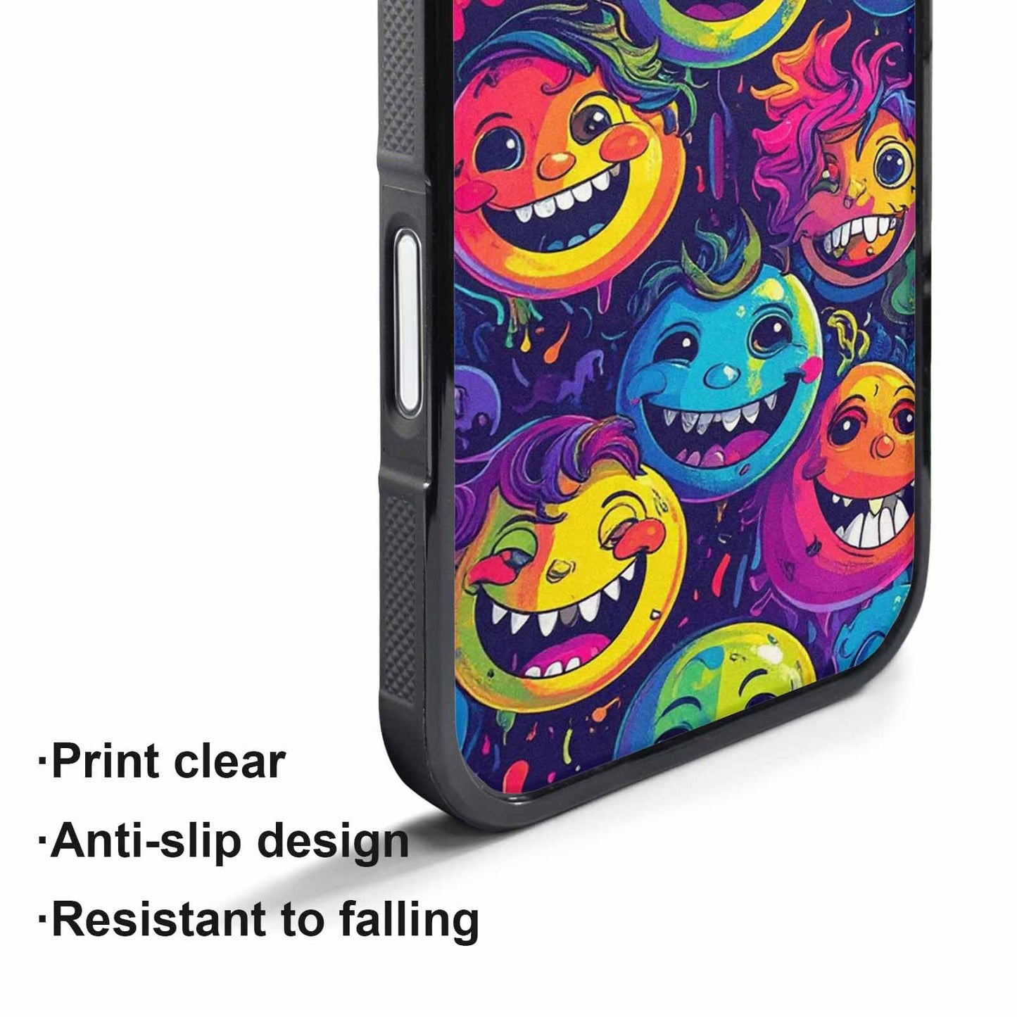 iPhone 17 Pro Max Case — Small Funny Looking Cartoon Cute, Custom Made Phone Cover