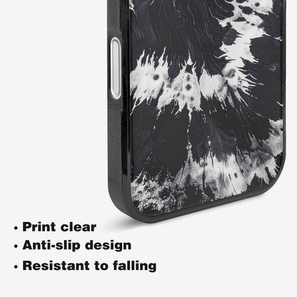 iPhone 16 Case — Black White Animal Print, Custom Print Case Cover