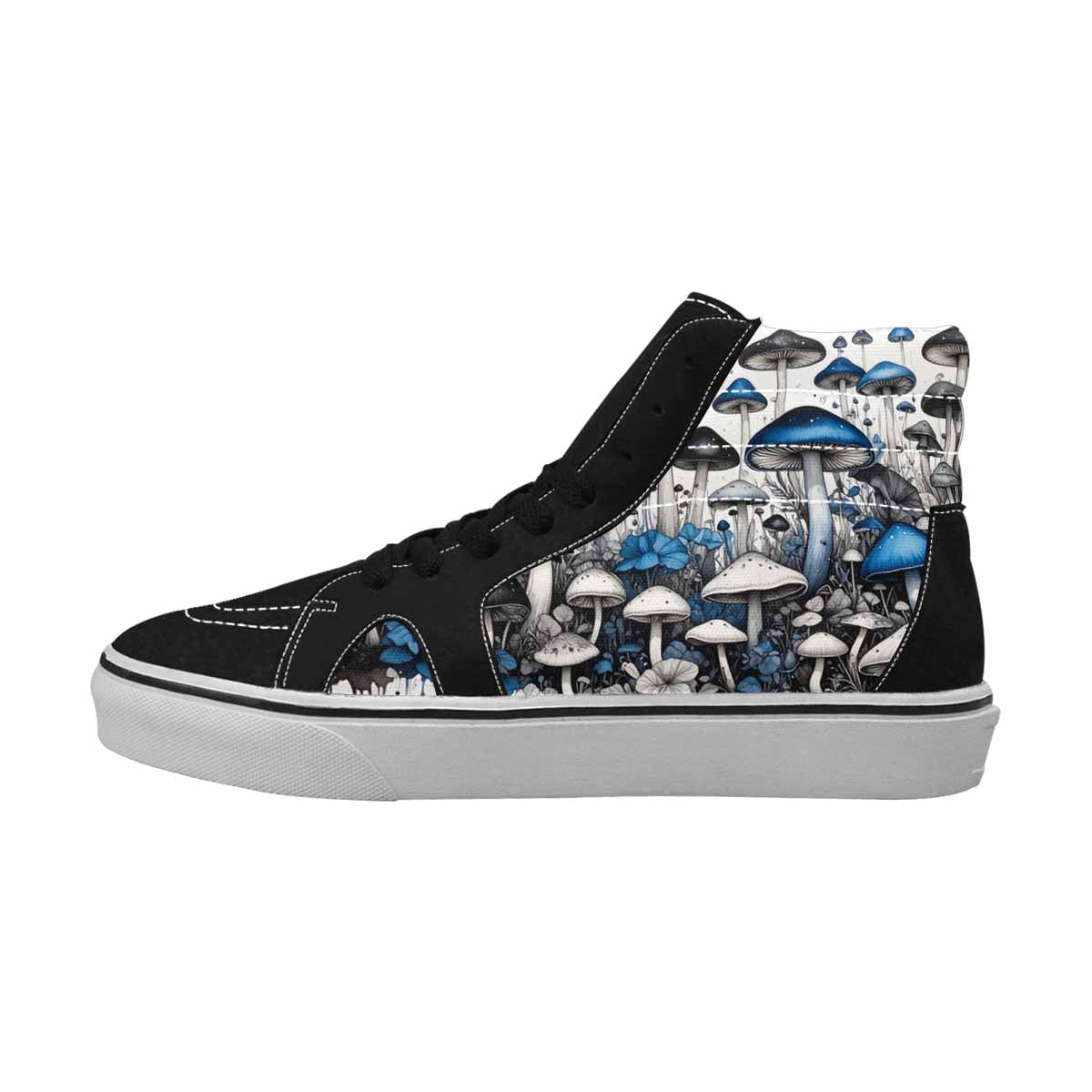 MEN'S Mushrooms (general) High Top Canvas Dreamcore Custom Shoes