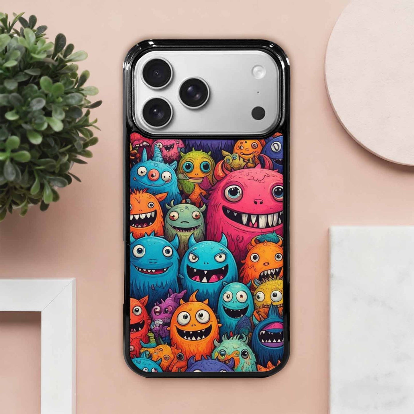 iPhone 17 Pro Max Case — Monsters (general) Cartoon Monst Rp7 Cartoon, Custom Print Case Cover