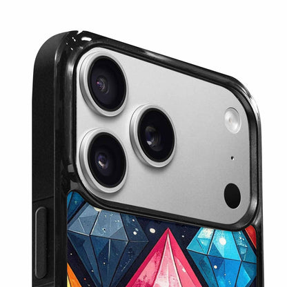iPhone 17 Pro Max Case — Vintage Summer Diamond Retro Vintage, Unique Phone Case Design
