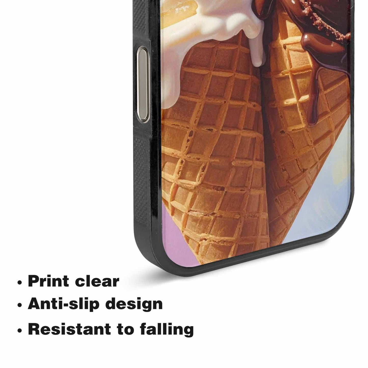 iPhone 16 Pro Case — Extreme Close Up Shot Only Drippig, Custom Designed Case Cover