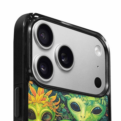 iPhone 17 Pro Max Case — Aliens Pattern Hundreds Of Alien Scifi, Custom Designed Case Cover
