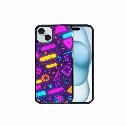 iPhone 15 Plus Case — 80s Retro Motif 80s Retro Motifs, Original Design Phone Case