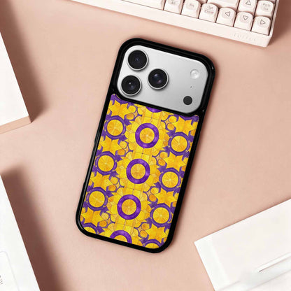 iPhone 17 Pro Case — Intersex Flag Color Theme Small Original, Unique Phone Case Design