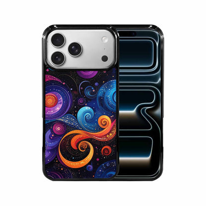 iPhone 17 Pro Max Case — Rose Galaxy Art Seamless Galaxy Space, Customized Protective Case