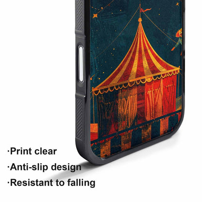 iPhone 17 Air Case — Vintage Circus Art Pattern Retro Vintage, Unique Phone Case Design