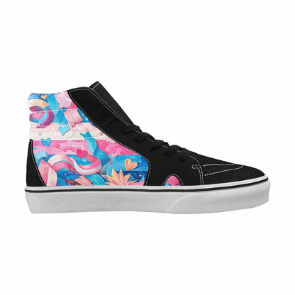 MEN'S Pride High Top Canvas Made To Order Grunge Shoes
