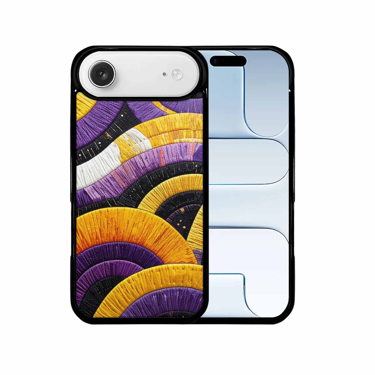 iPhone 17 Air Case — Vivid Camo Nonbinary Pride Camo, Custom Print Case Cover