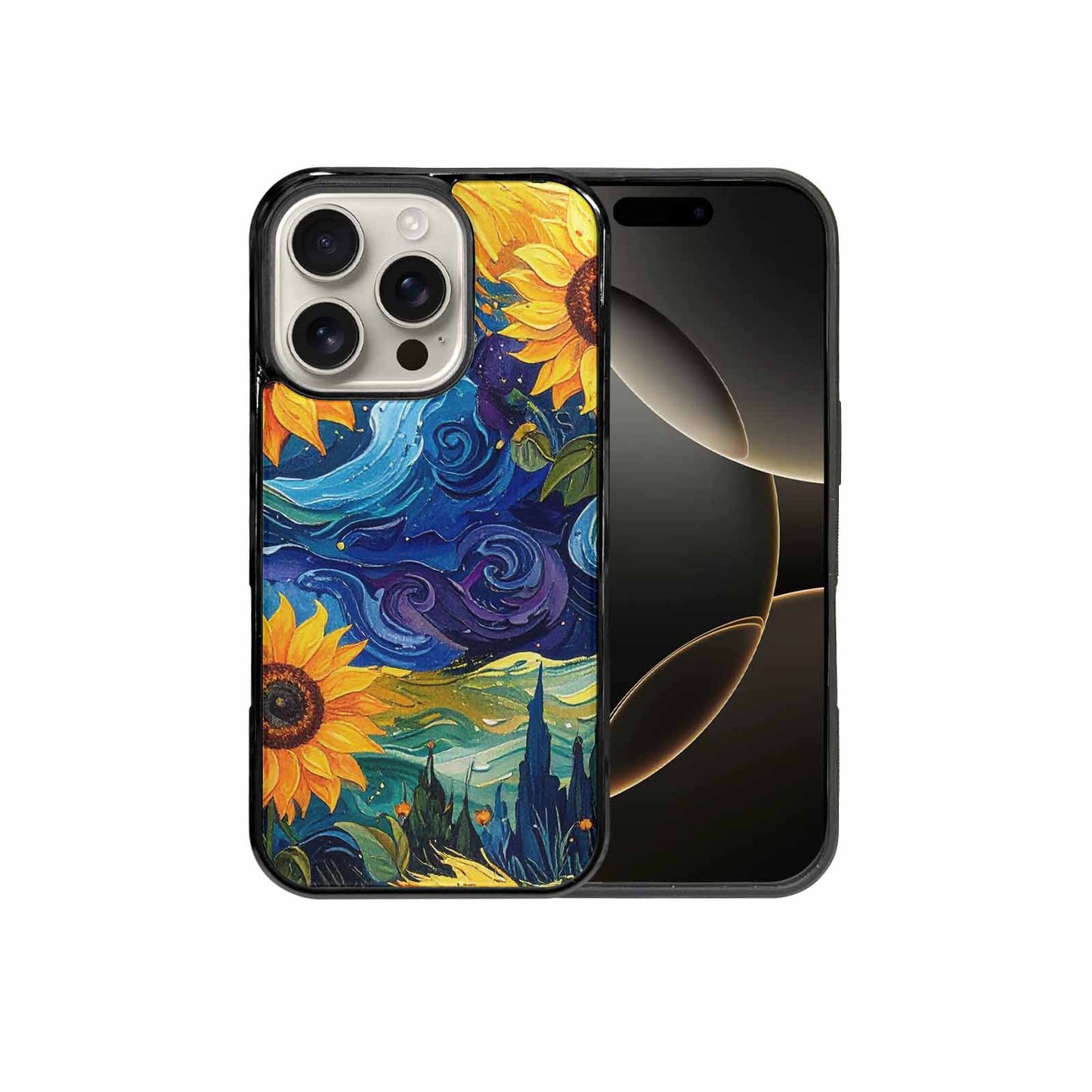 iPhone 16 Pro Case — Blend All Versions Together Melting Together, Personalized Phone Case
