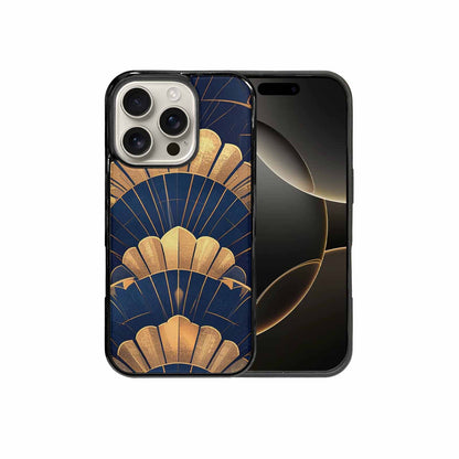 iPhone 16 Pro Case — Art Deco Illustration Pattern, Original Design Phone Case