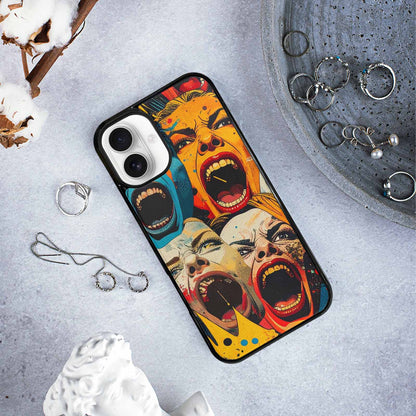 iPhone 16 Plus Case — Comic Book Scream Comic Book Scream, Personalized Phone Case