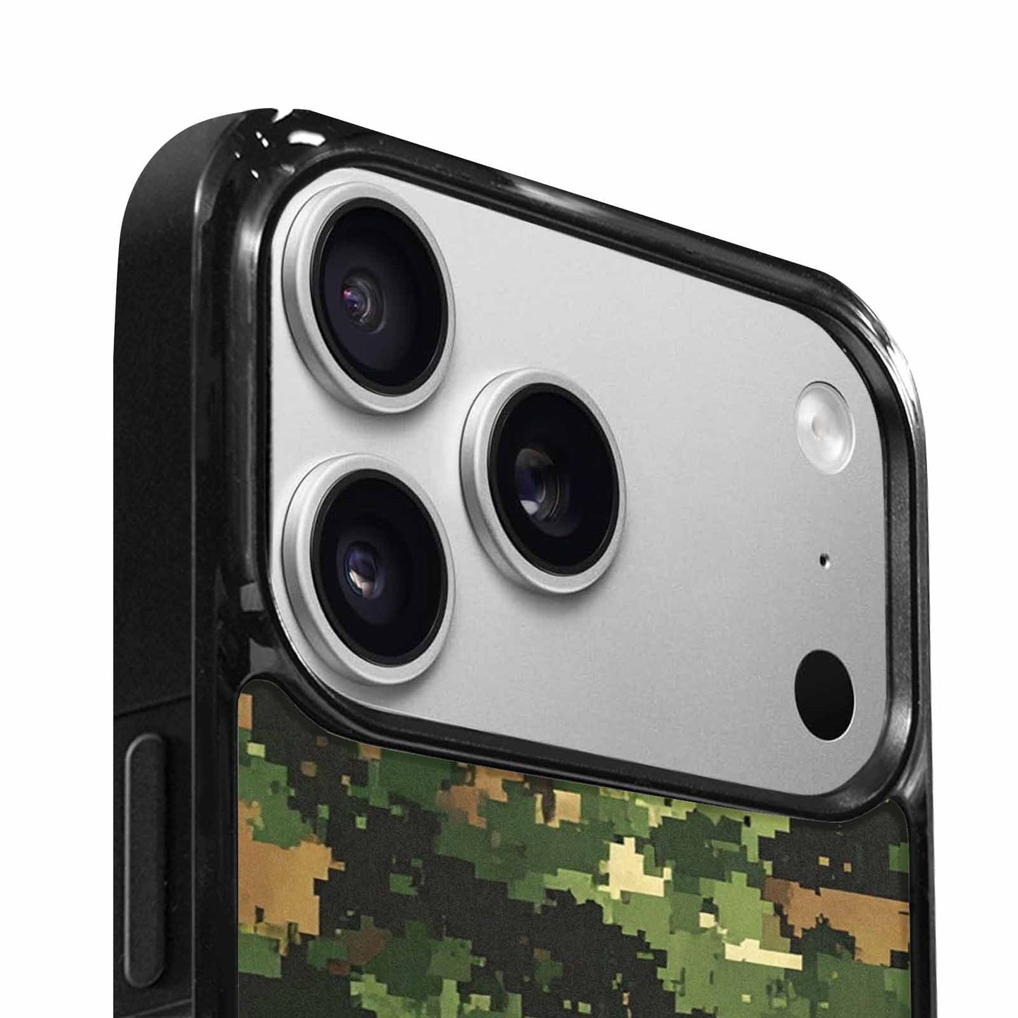 iPhone 17 Pro Max Case — Small Military Camouflage Blotch Camo, Custom Phone Case