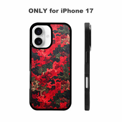 iPhone 17 Case — Small Military Camouflage Blotch Camo, Unique Phone Case Design