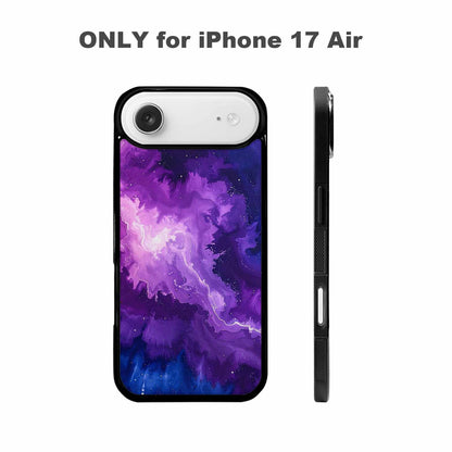 iPhone 17 Air Case — Cosmic Tie Dye Pattern Deep Tie, Custom Phone Case