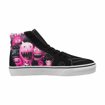 MEN'S Monsters (general) High Top Canvas Aesthetic Custom Shoes