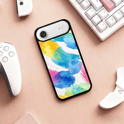iPhone 17 Air Case — Trans Strong Watercolor Seamless Pattern Watercolor, Custom Print Case Cover