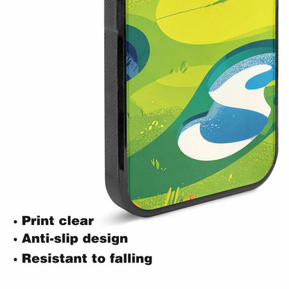 iPhone 15 Plus Case — Golf Cartoon Art Pattern, Personalized Phone Case