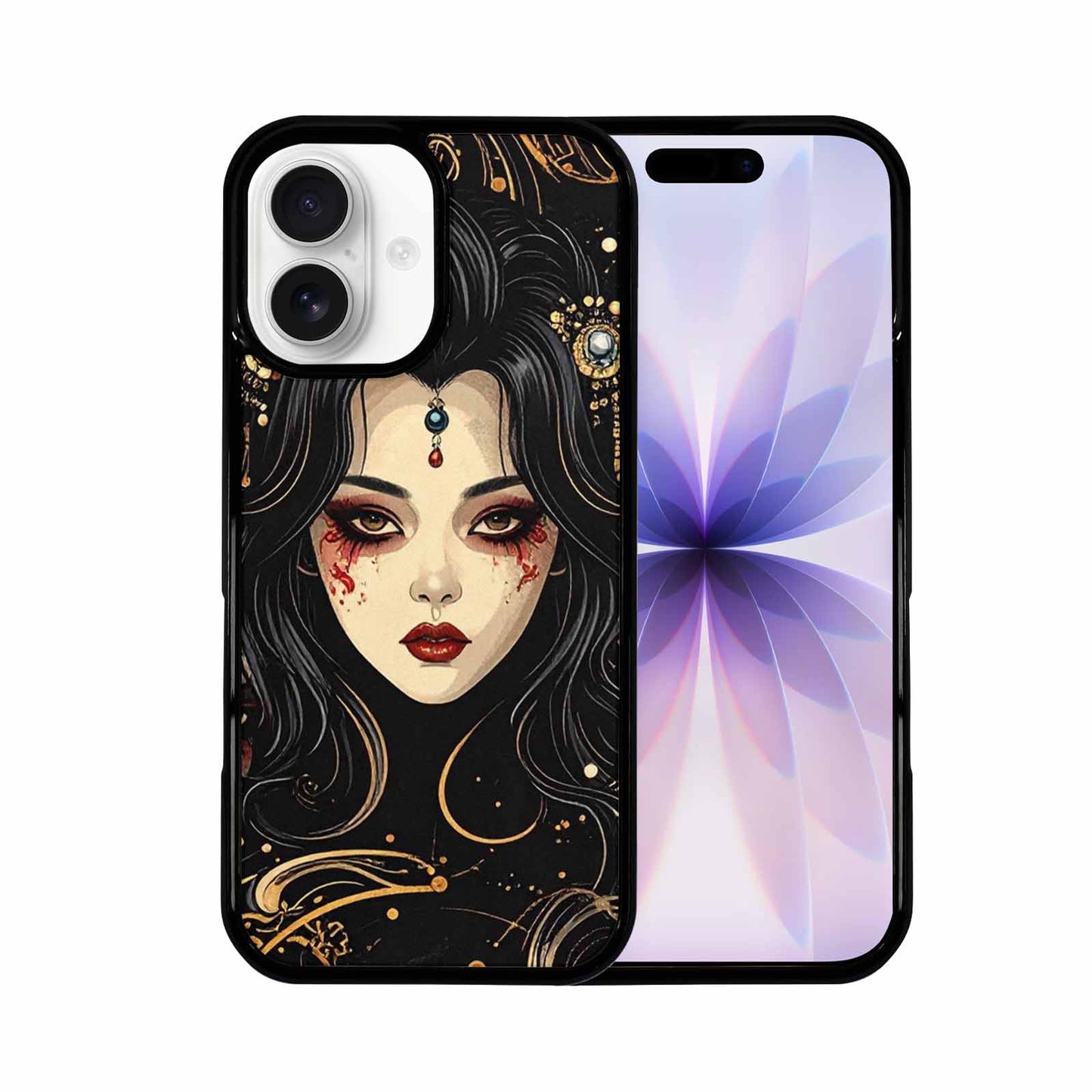 iPhone 17 Case — Skull Dark Art Gothic Print Gothic, Custom Designed Case Cover