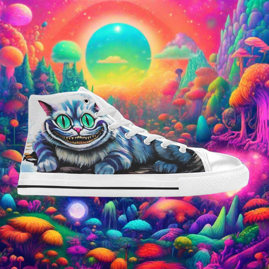 Egyptian Pink Cream Unique MEN Bold Art - Freaky Shoes | Custom Art Sneakers