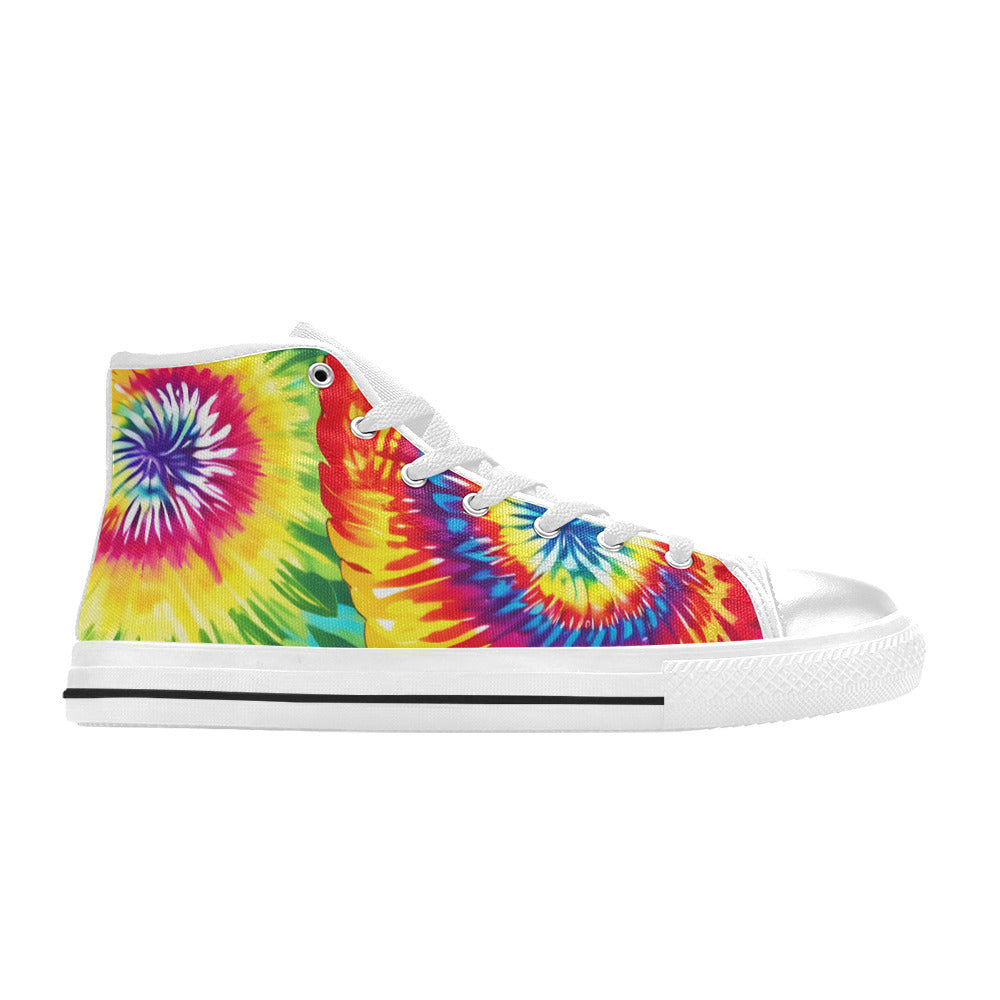 MEN'S Tie Dye Love Men’S High Top Canvas Y2K Sneakers