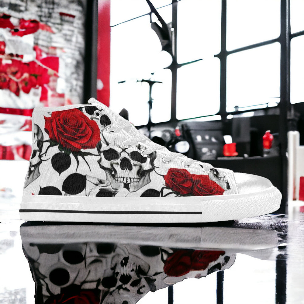 Skulls Roses Deluxe Men - Freaky Shoes®