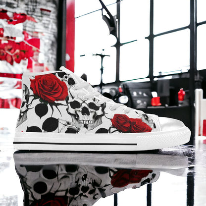 Skulls Roses Deluxe Men - Freaky Shoes®
