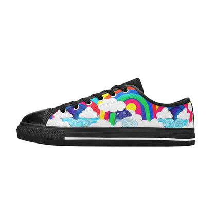 WOMEN'S Clouds Unicorns Art Canvas Surreal Shoes
