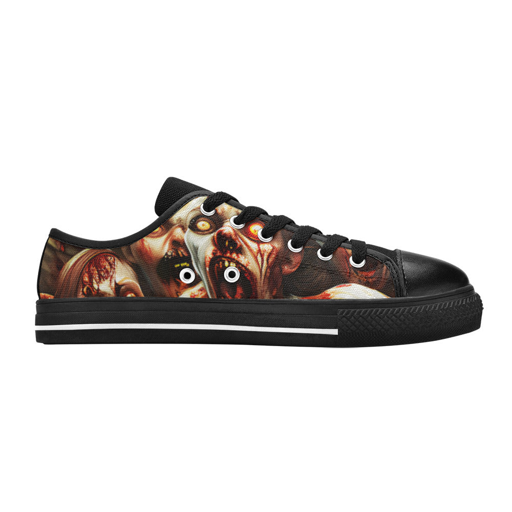 MEN'S Monsters 2 Canvas Wallpaper Art Sneakers